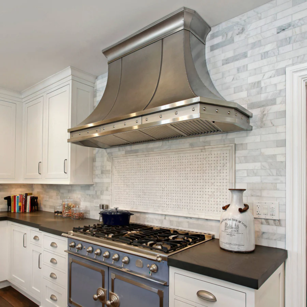 Stainless Steel Range Hood Custom Handcrafted Hood - SRH01