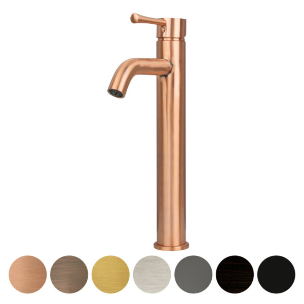 One-Handle Copper Bathroom Vessel Faucet - IK40166A-C