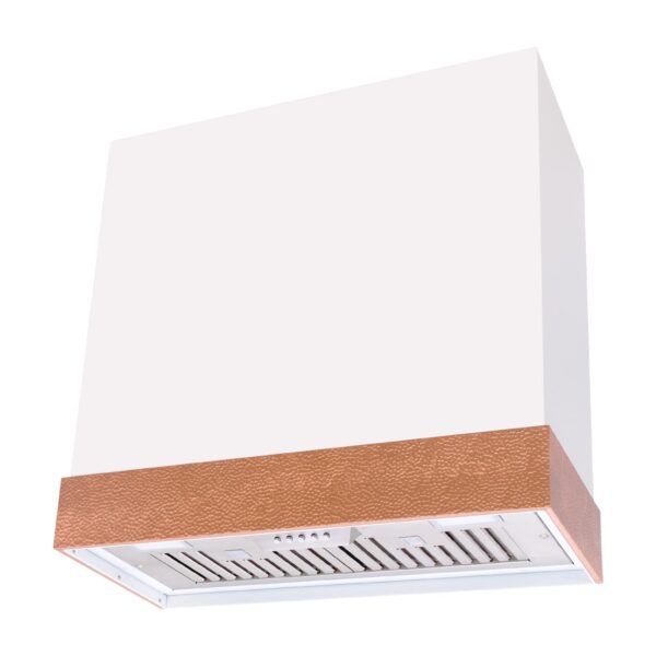 Icon Stainless Steel Range Hood 30 inch & Thick Stacks, 3 Speed Fan with LED, Modern Box 600 CFM Hood with Powerful Motor