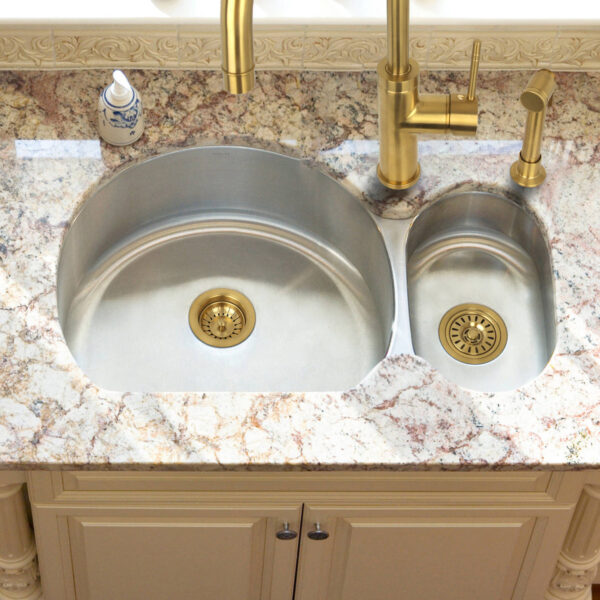 Brushed Gold Kitchen Sink Garbage Disposal Flange Stopper- SDFS03 - Image 2