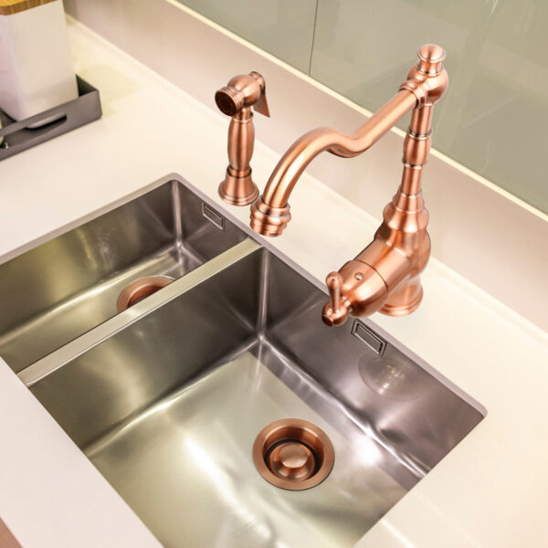 Copper Kitchen Sink Garbage Disposal Flange Stopper - SDFS07 - Image 2
