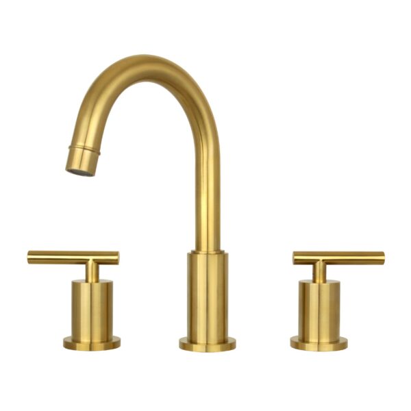 Two-Handle Copper Widespread Bathroom Sink Faucet - IK41566BTG