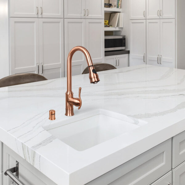 Copper Kitchen Dishwasher Air Gap Cap - IK79105C - Image 2