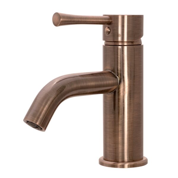 One-Handle Antiquqe Copper Bathroom Sink Faucet - IK40166-AC