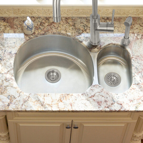 Brushed Nickel Kitchen Sink Garbage Disposal Flange Stopper - SDFS04 - Image 2