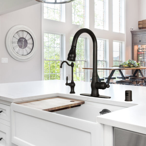 Oil Rubbed Bronze Kitchen Dishwasher Air Gap Cap - IK79106ORB - Image 2
