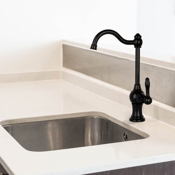 One-Handle Matte Black Drinking Water Filter Faucet Water Purifier Faucet - IK97718-MB - Image 2