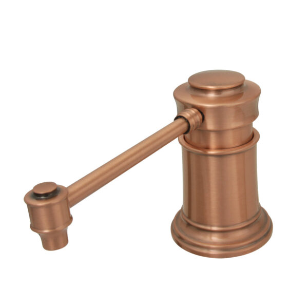 Built in Copper Soap Dispenser Refill from Top with 17 OZ Bottle - IK81018C