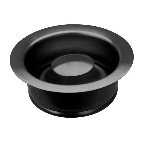 Matte Black Kitchen Sink Garbage Disposal Flange Stopper - SDFS011