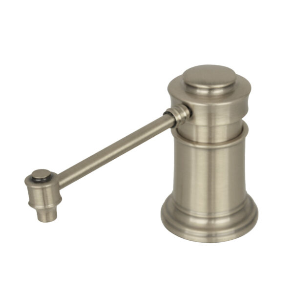 Built in Brushed Nickel Soap Dispenser Refill from Top with 17 OZ Bottle - IK81018-BN