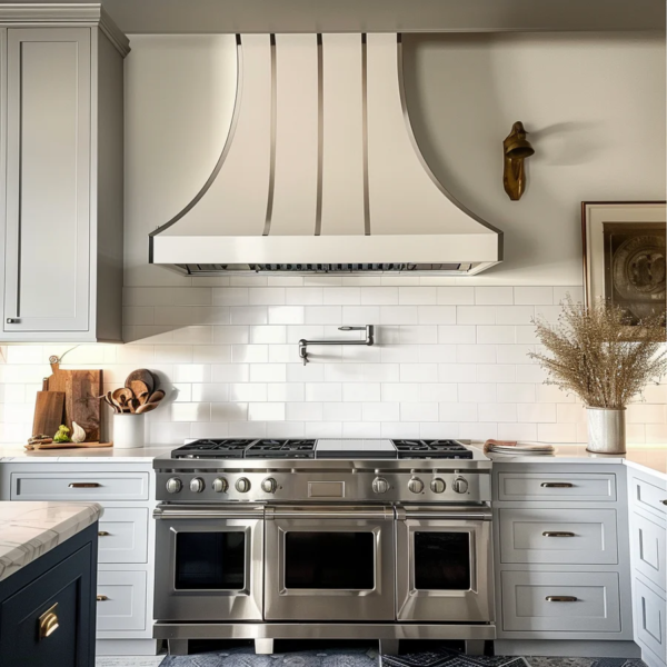 Stainless Steel Range Hood Custom Handcrafted Hood - SRH03