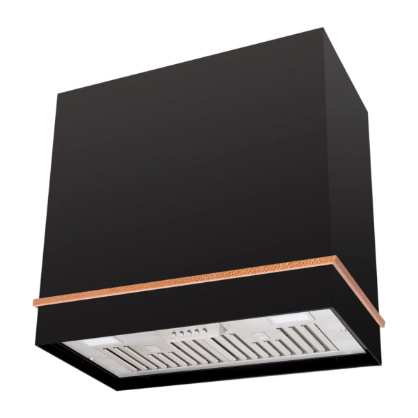 30" Stainless Steel Range Hood, 600 CFM Wall Mount Vent Hood with Powerful Vent Motor, Modern Box Kitchen Hood with LED Lights, Charcoal Filter- ICON SRH41
