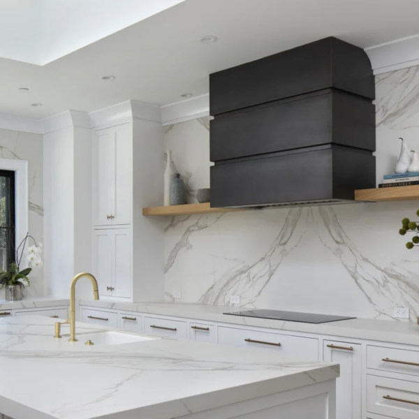 Stainless Steel Range Hood Custom Handcrafted Hood - SRH06