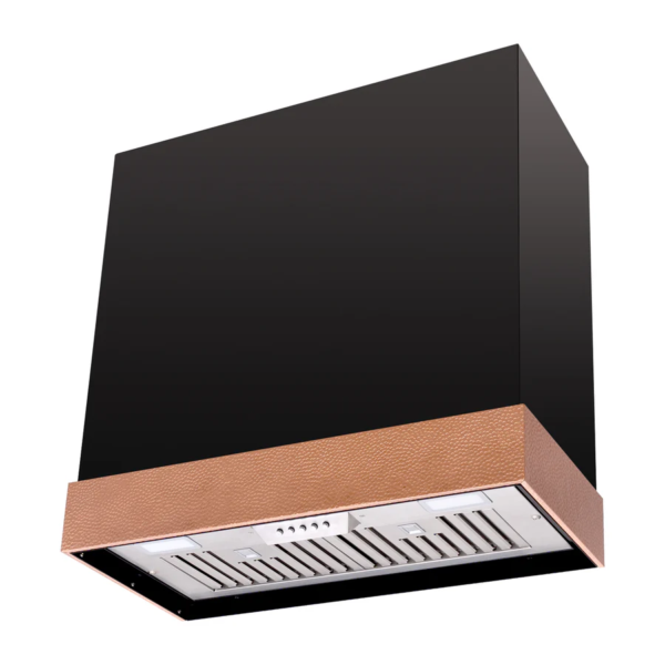 Stainless Steel Range Hood 30 inch & Thick Stacks, 3 Speed Fan with LED, Modern Box 600 CFM Hood with Powerful Motor SRH60
