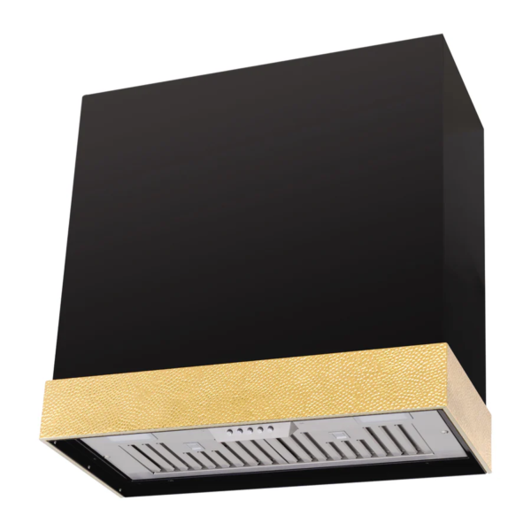 Stainless Steel Range Hood 30 inch & Thick Stacks, 3 Speed Fan with LED, Modern Box 600 CFM Hood with Powerful Motor SRH61