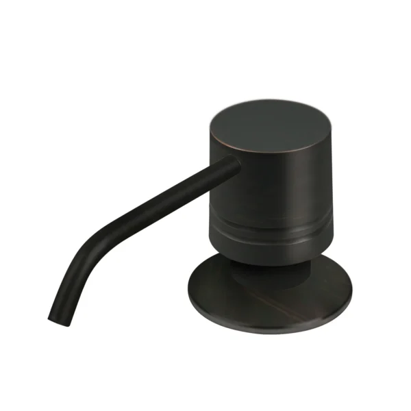 Built in Oil Rubbed Bronze Soap Dispenser Refill from Top with 17 OZ Bottle - IK81002ORB