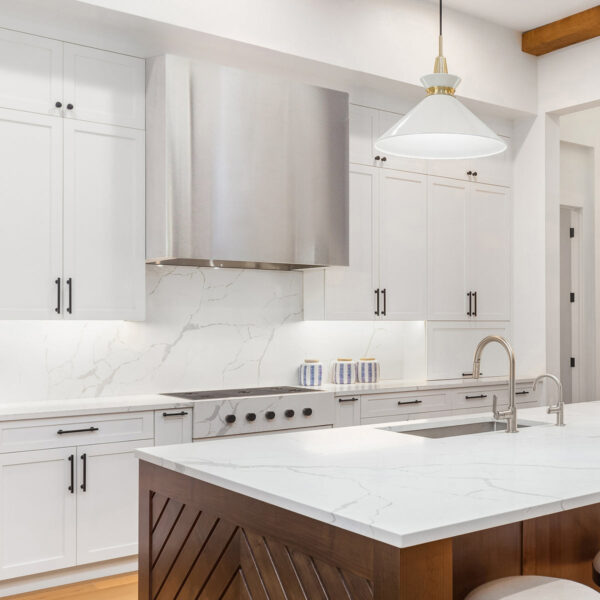 36" Stainless Steel Range Hood, Modern Box Kitchen Hood with Powerful Vent Motor, Wall Mount, 36”W*30”H*14"D, Brushed Stainless BKHP08