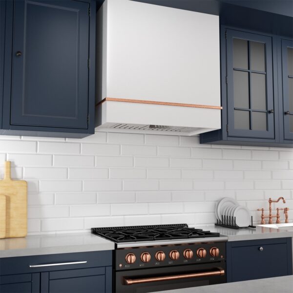 Icon Range Hood 30", Ultra Quite Stainless Steel Kitchen Hood One Stacks with LED Light & Dishwasher-Safe Filters, Hood Vents for Kitchen, 3 Speeds, 600 CFM - Image 2