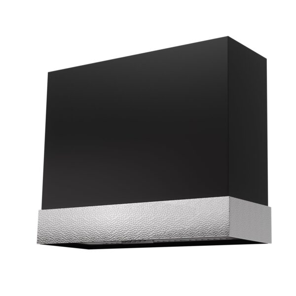 Icon Stainless Steel Range Hood 36 inch & 3 Speed Fan with LED, Modern Box 600 CFM Hood with Powerful Motor, Thick Stack