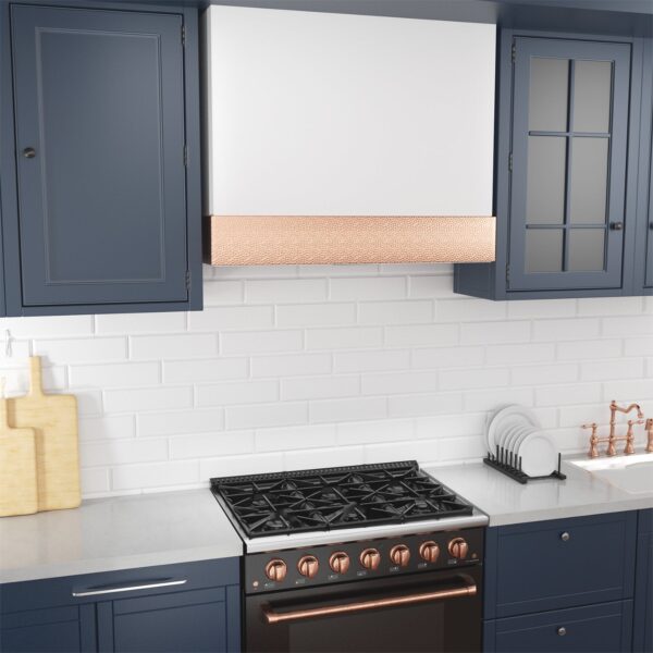 Icon Stainless Steel Range Hood 36 inch & 3 Speed Fan with LED, Modern Box 600 CFM Hood with Powerful Motor, Thick Stack - Image 2