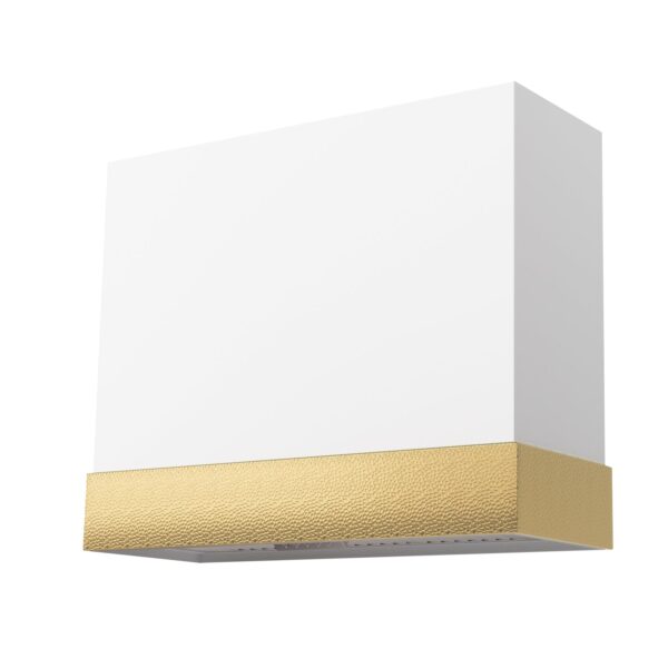 Icon Stainless Steel Range Hood 36 inch & 3 Speed Fan with LED, Modern Box 600 CFM Hood with Powerful Motor, Thick Stack