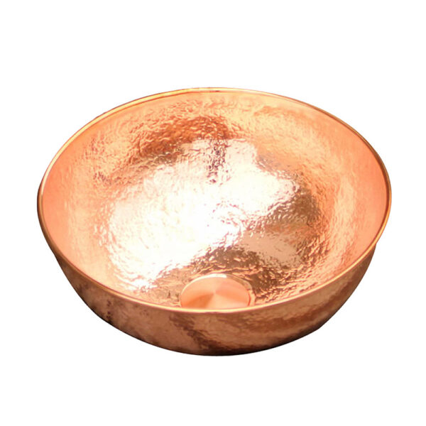 Icon Copper Round Bathroom Sink - AKS207-C - 图片 2