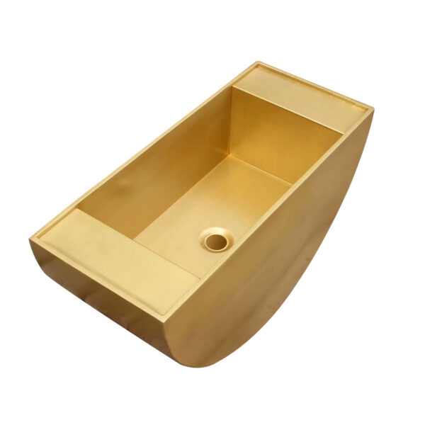 Icon Custom Copper Bathroom Sink - AKS211C - 图片 2