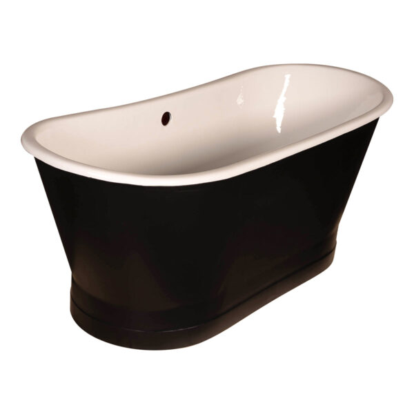 Icon Custom Double Slipper Cast Iron Skirted Tub - AKBT31008-MB - 图片 2