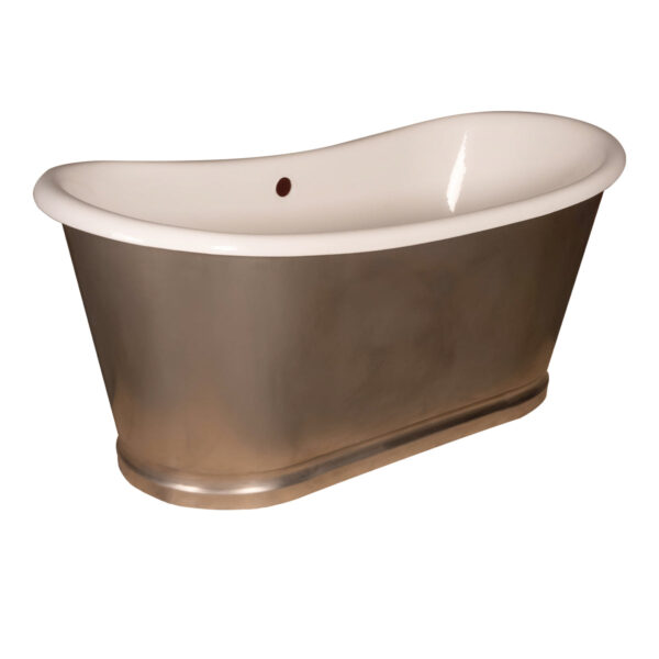 Icon Custom Double Slipper Cast Iron Skirted Tub - AKBT31008-SS - Image 2