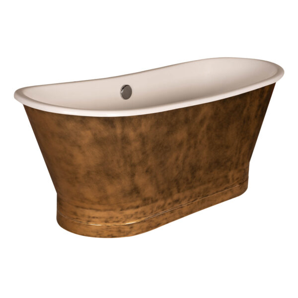 Icon Custom Double Slipper Cast Iron Skirted Tub - AKBT31022-LP - Image 2