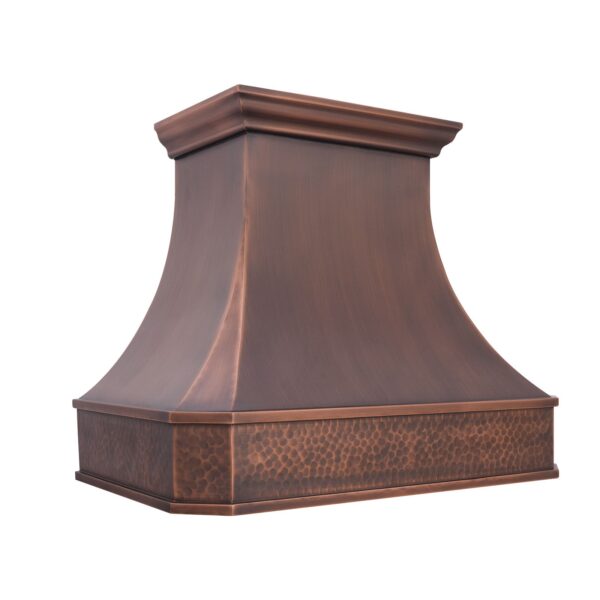 Custom Handcrafted Copper Range Hood - ICN-CP02 - 图片 5