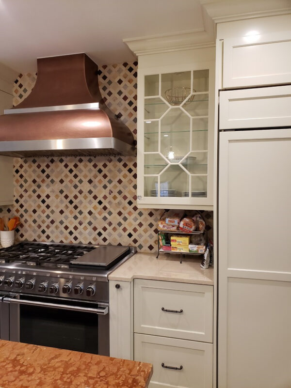 Custom Handcrafted Copper Range Hood - ICN-CP21 - Image 4