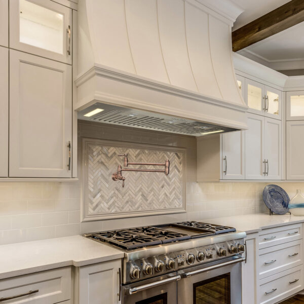 Custom Handcrafted Copper Range Hood - ICN-CP21 - Image 3
