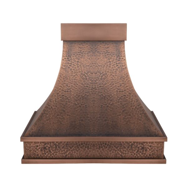 Custom Handcrafted Copper Range Hood - ICN-CP03 - 图片 4