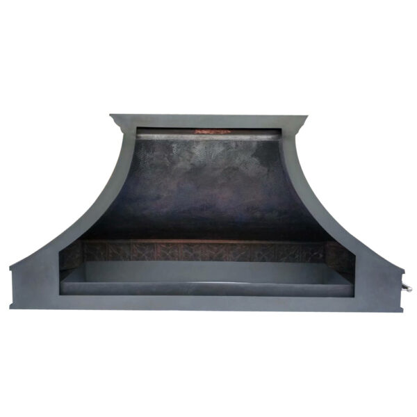 Custom Handcrafted Copper Range Hood - ICN-CP14 - Image 2