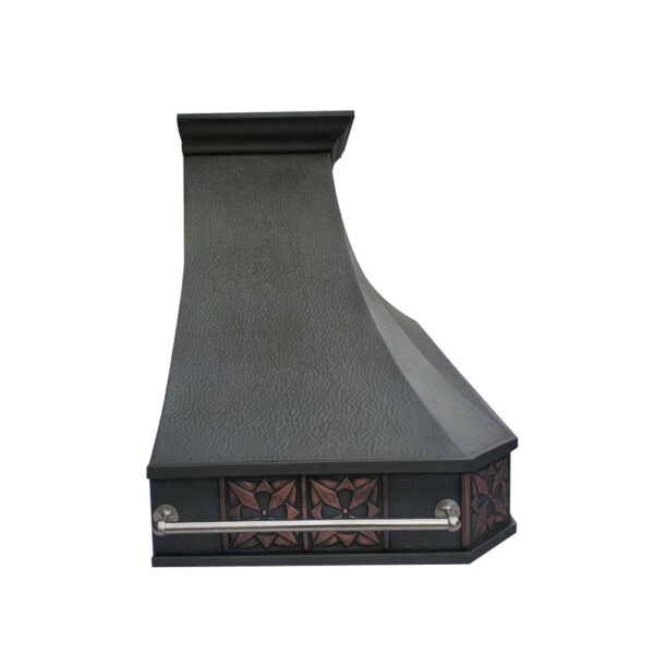 Custom Handcrafted Copper Range Hood - ICN-CP07 - 图片 3