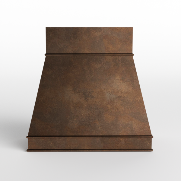 Custom Handcrafted Copper Range Hood - ICN-CP15 - Image 2