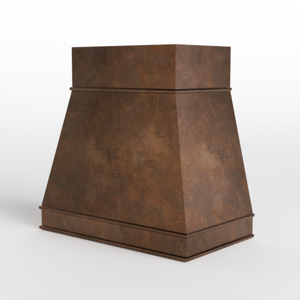 Custom Handcrafted Copper Range Hood - ICN-CP15 - Image 3