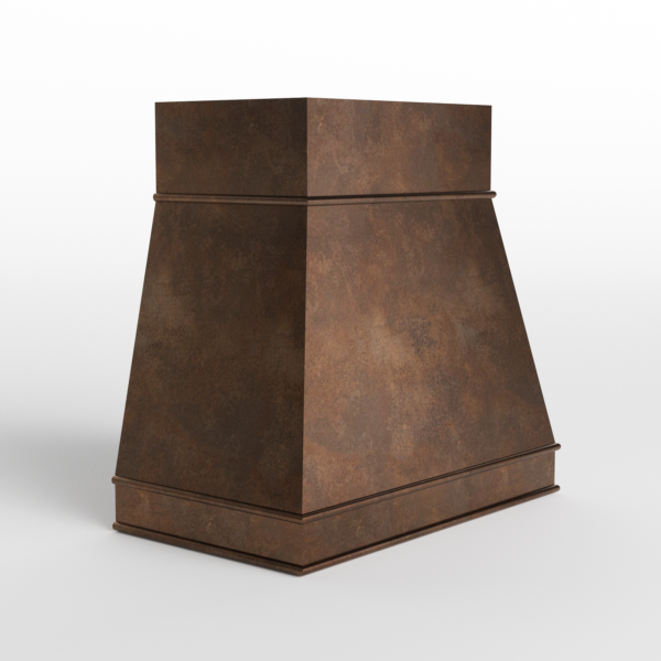 Custom Handcrafted Copper Range Hood - ICN-CP15 - Image 4