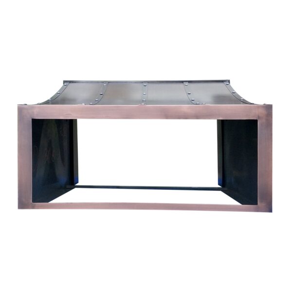 Custom Handcrafted Copper Range Hood - ICN-CP26 - Image 3