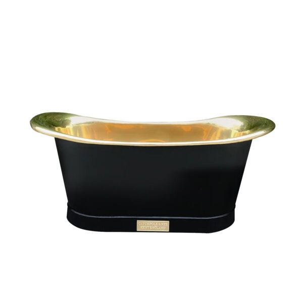 Icon Custom Handmade Copper Double Slipper Tub - AKC30017-BG