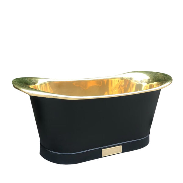 Icon Custom Handmade Copper Double Slipper Tub - AKC30017-BG - 图片 2