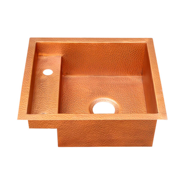 Icon Single Bowl Drop-In Copper Sink - AKS508-C - 图片 2