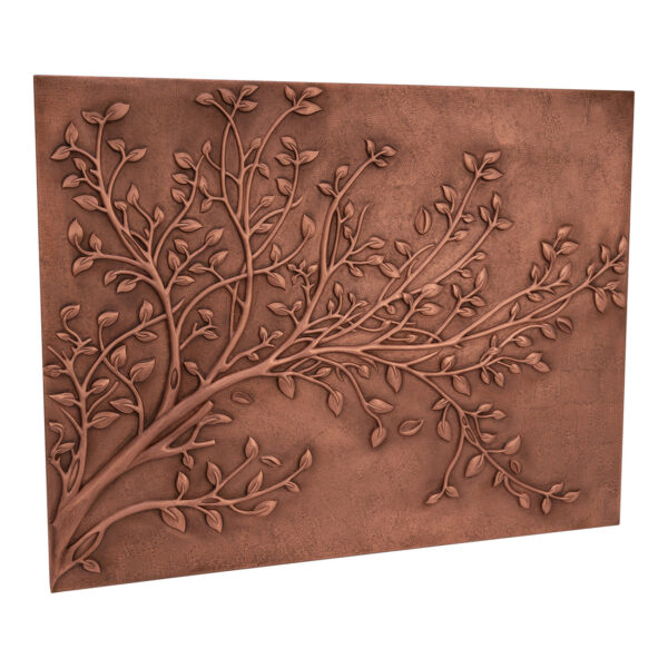 Tree Branches Custom Copper Handmade Wall Decor Copper Kitchen Backsplash Mural - Image 2
