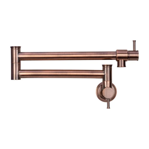 Antique Copper Pot Filler Kitchen Faucet Wall-Mounted - PF20