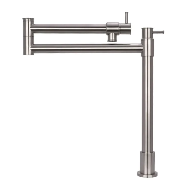 Brushed Nickel Pot Filler Kitchen Faucet Deck-Mounted - PF23