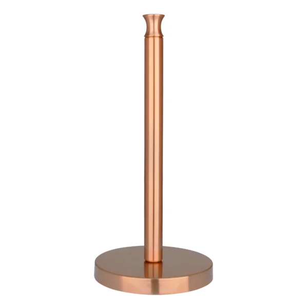 Copper Paper Towel Holder Roll Dispenser Stand for Kitchen Countertop & Dining Room Table - IK79303-C