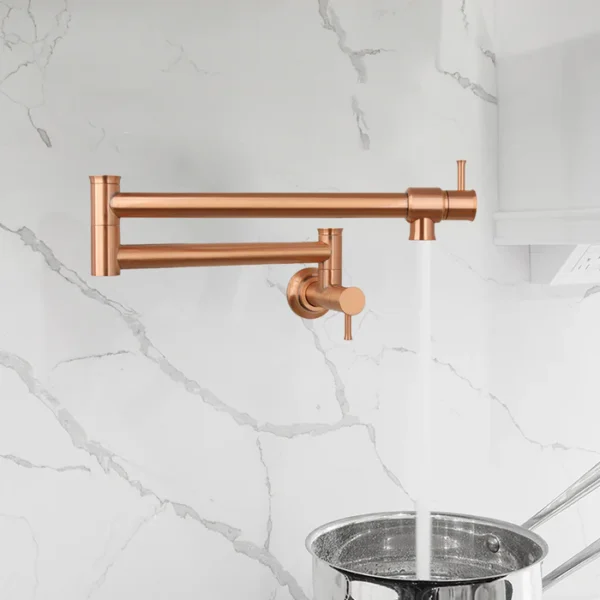 Copper Pot Filler Kitchen Faucet Wall-Mounted - PF16 - Image 2