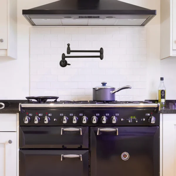 Oil Rubbed Bronze Pot Filler Kitchen Faucet Wall-Mounted - PF09 - Image 2