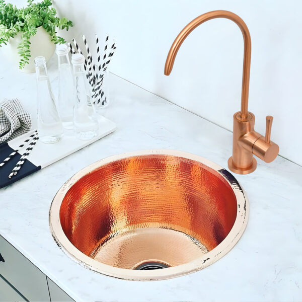 One-Handle Copper Drinking Water Filter Faucet Water Purifier Faucet - IK97703C - Image 2